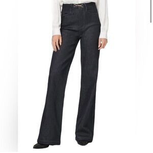 PAIGE Women's Flare & Wide Leg Jeans - Dark Blue